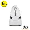 Sports Sneakers Men Elevator Height Increase Shoes Insole 6Cm Mesh Man  Leisure Fashion Plus Size 36-44