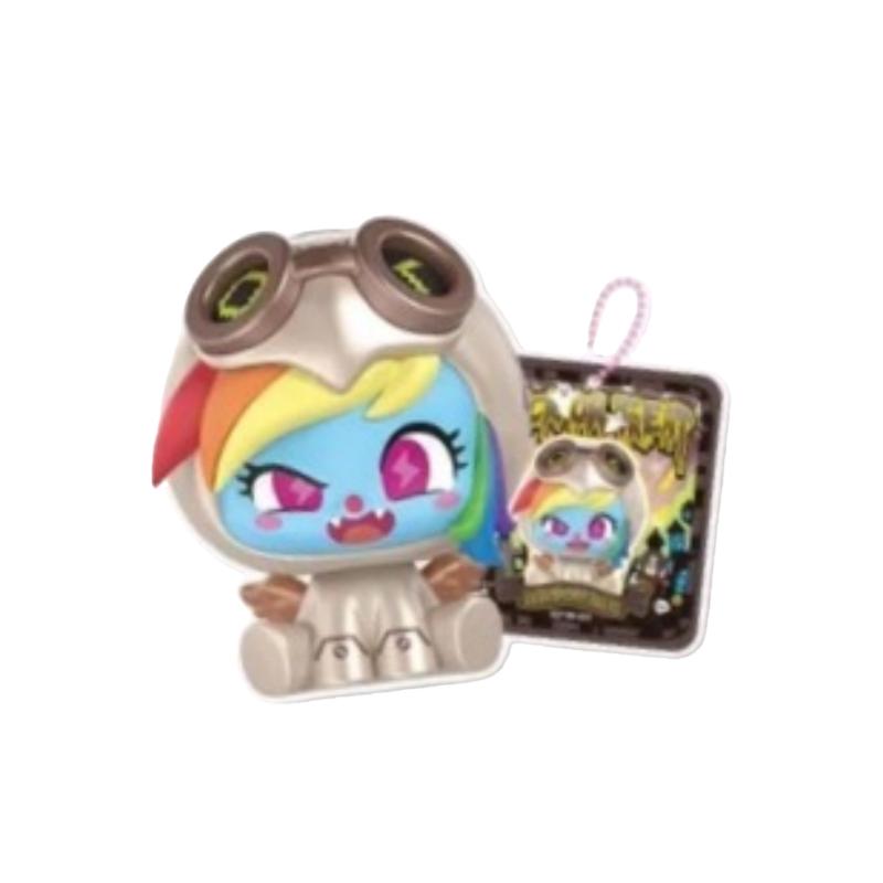 New KAYOU My Little Pony Mini Figure Nightmare Dress Up Night Blind Box Assembly Hanging Card Pendant Anime Peripheral Gift