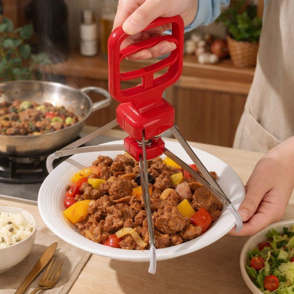 Stainless Steel Anti-Scald Clip Non-Slip Bowl Clip Plate Clamp Hot Dish Clip  Pot Retrieval