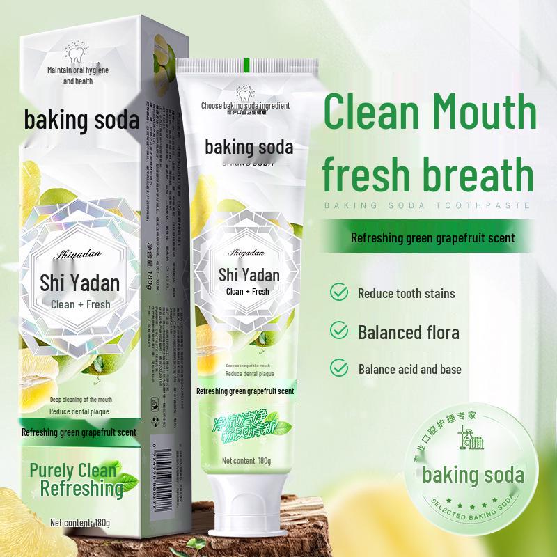 Lock Bai Zhi Shang Green Tea Toothpaste: Whitening, Freshens Breath, Removes Stains and Smoke
