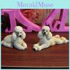 Puppy Resin Figurine Set For Home Decor Gift For Dog Lovers
