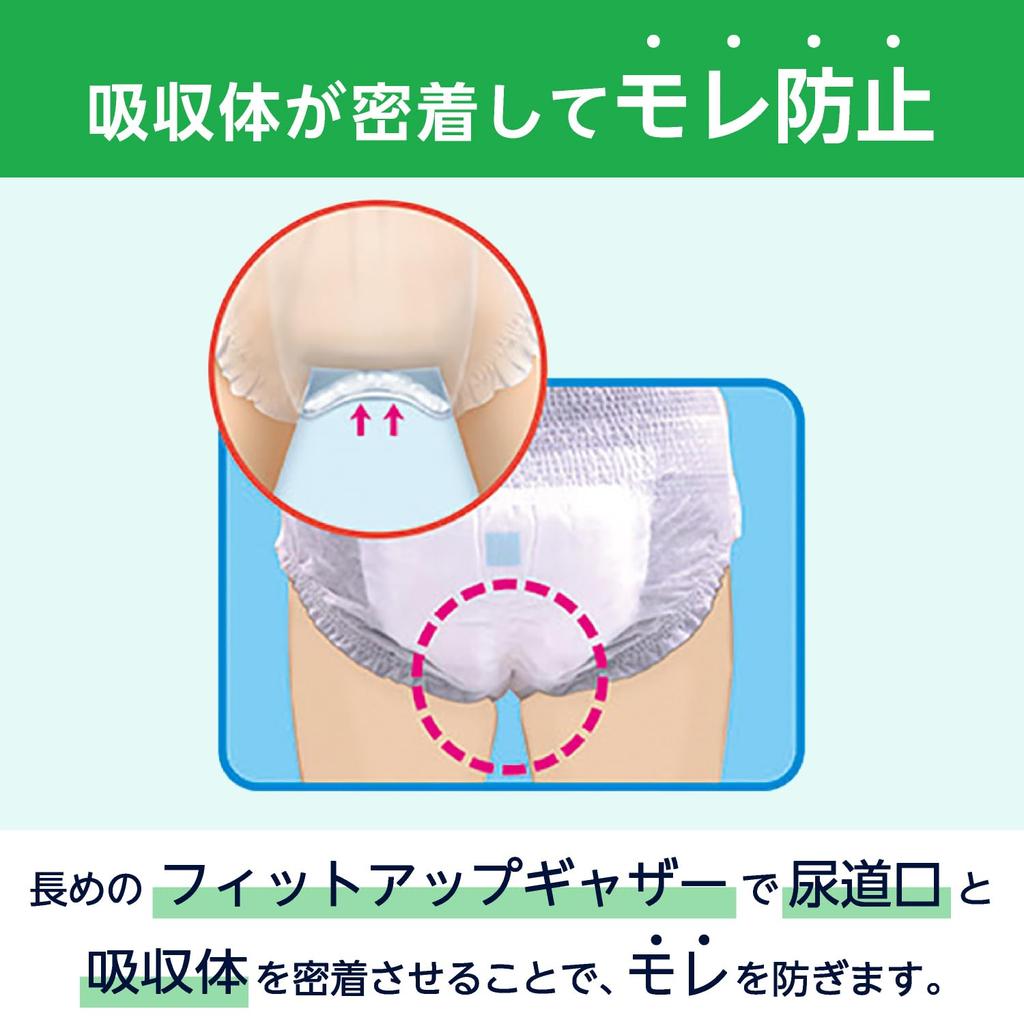 SOLIMO Adult Paper Double Sizes 38 by Amazon Diapers, Thin, Absorption, M-L, Count, White,