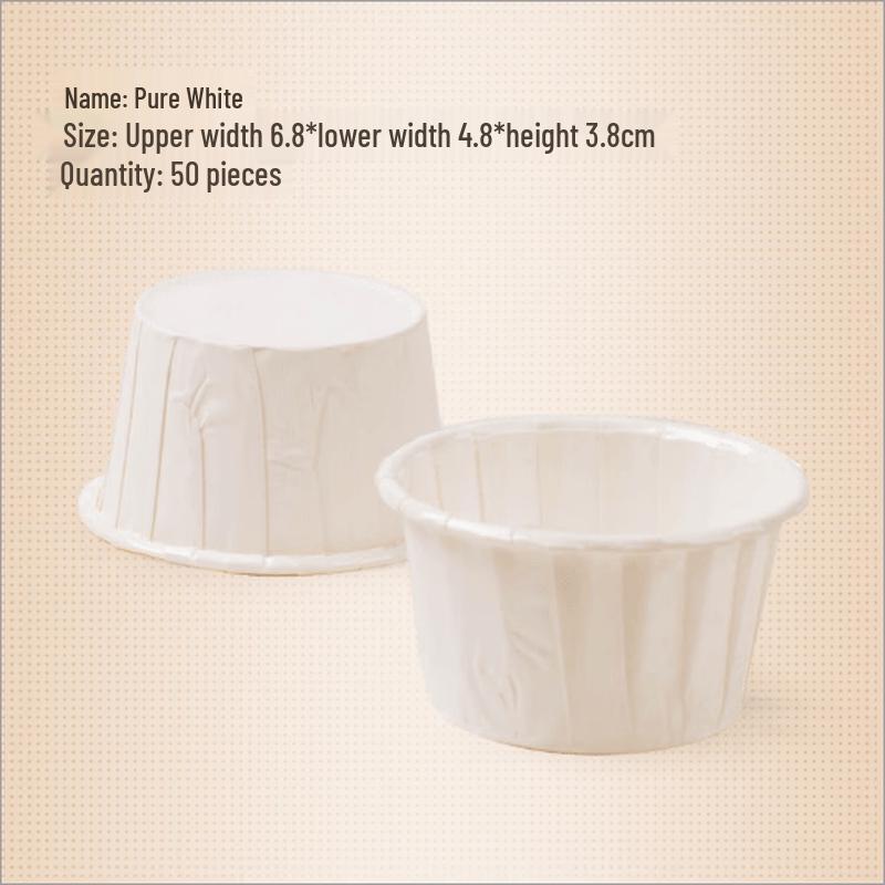 Rolled Edge Paper Cupcake Liners