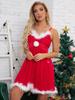 Women's Christmas Fluffy Bunny Costume for Cosplay & New Year's Stage Party