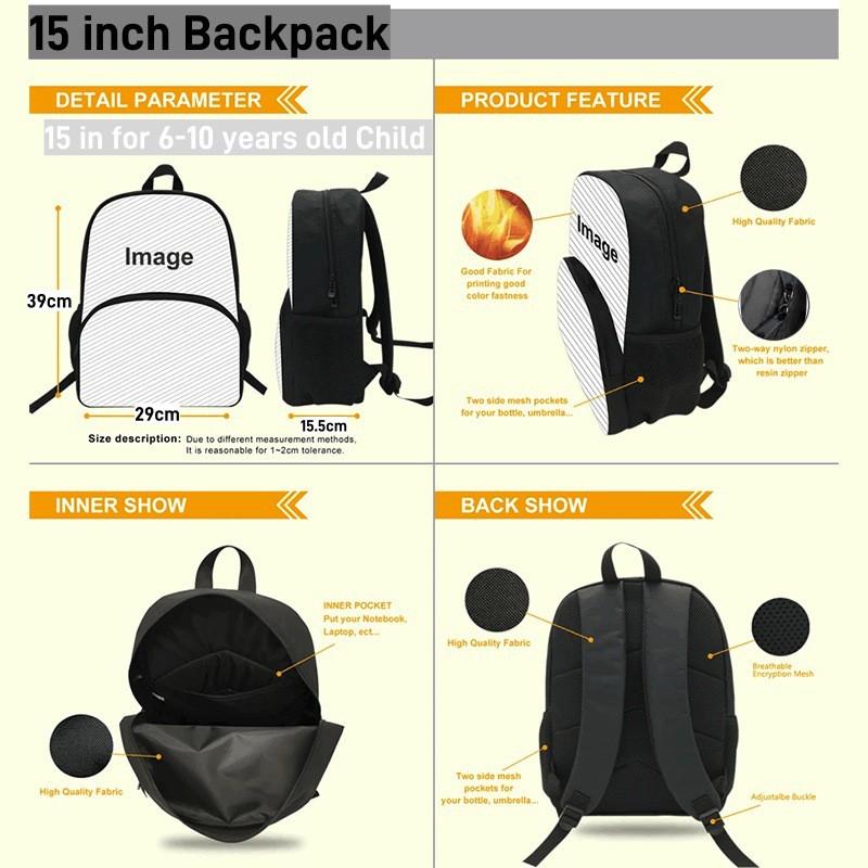 Kinder Cartoon Rucksack Schule Leicht Ergonomisch Doppelgurt Tasche Mit Aufdruck Oxford Stoff Stufe 1-2 Schüler