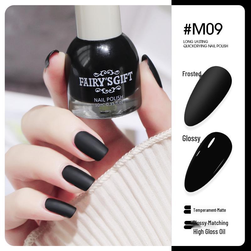 New Matte No-Bake Long-Lasting Peelable Quick-Dry Nail Polish for Nail Art