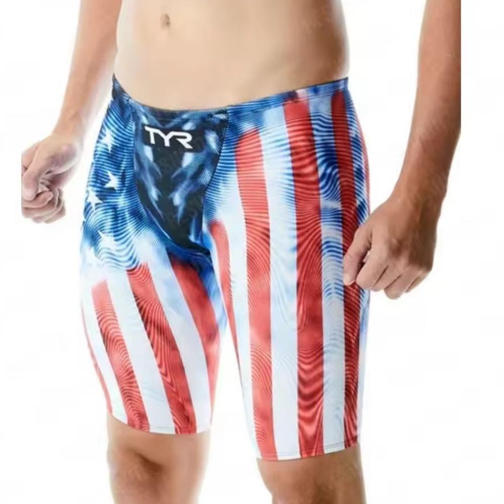 

Мужские быстросохнущие плавки-боксеры TYR - Профессиональные плавательные шорты против неловких ситуаций для горячих источников XXXL