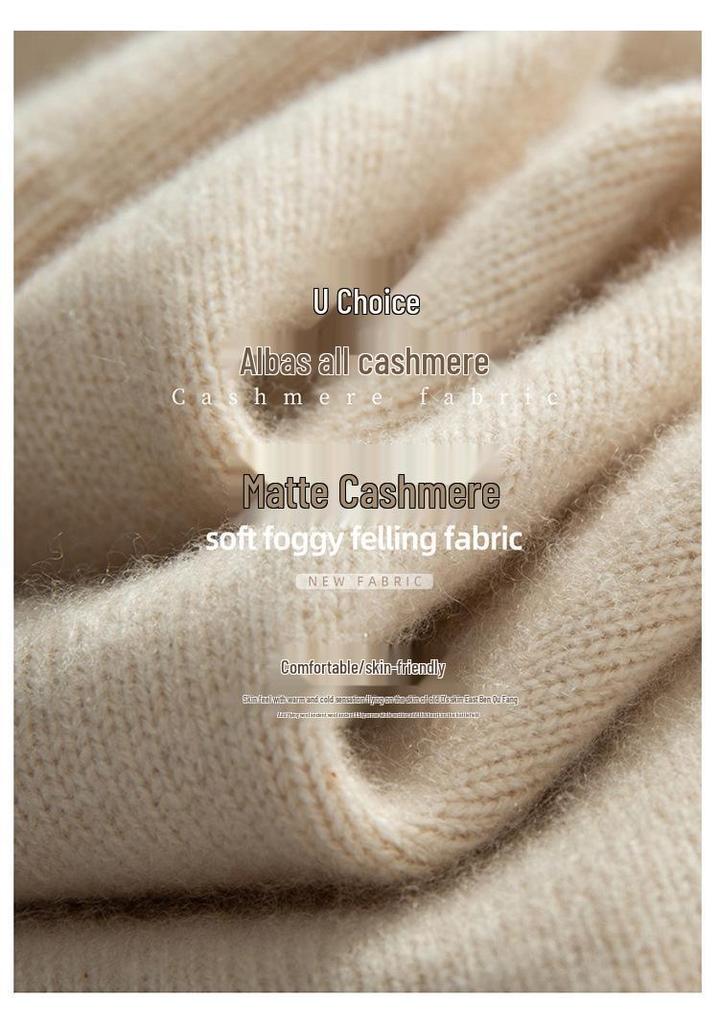Women's V-neck Cashmere Cardigan: Cozy Batwing Sleeve, Thick Shawl Knitwear for Autumn & Winter