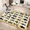 The Walking Dead Daryl Dixon3 Printed Absorbent Washable Carpet, Non-Slip Bathroom Mats, Kitchen Rugs, Yoga Mat,Living Room Entrance, Camping Picnic R