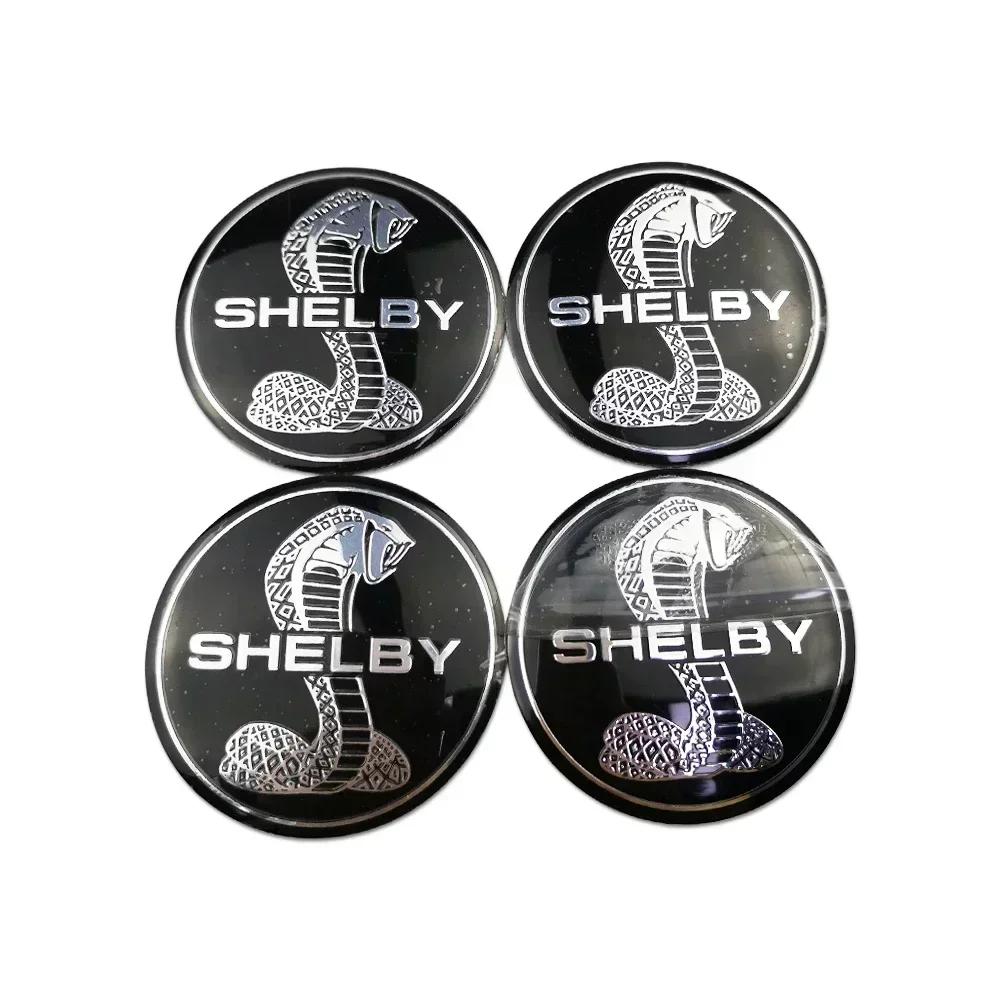 4pcs 56mm Auto Wheel Hub Center Caps Emblem Decals For Ford Fusion Ecosport F36 Kuga ST Explorer Fiesta Focus 2 Mondeo Edge Transit