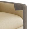 Electric Recliner Chair with Rising Assistance Cream Fabric