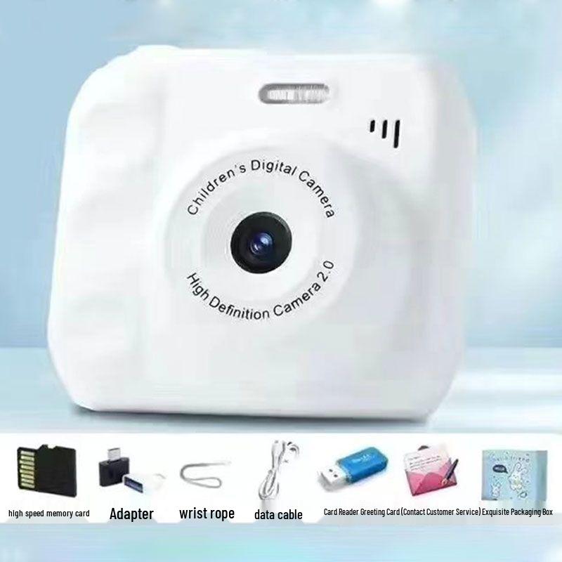 Cute HD Dual Camera for Students: Digital Polaroid Capable of Photos and Mobile Transfer