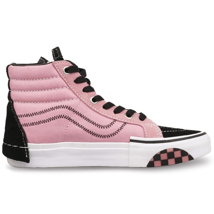 Vans Sk8 Deconstructed High-Top Skate Shoes Unisex Sneakers Pink VN0A3WM1BEM