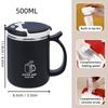 304 Stainless Steel Double Wall Insulated Coffee Coffee With Strainer&Spoon&Straw Leak Proof Mug Reusable Water Cup Drinkware
