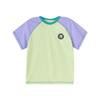 DESA Girls' 2026 Summer Color-block Raglan Short Sleeve T-Shirt