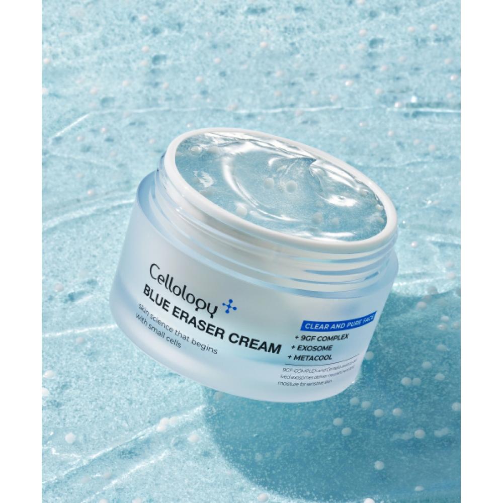 Cellology Голубой Крем-Стиратель Улучшение Постакне Уход за Кожей с Акне 1 blue eraser cream