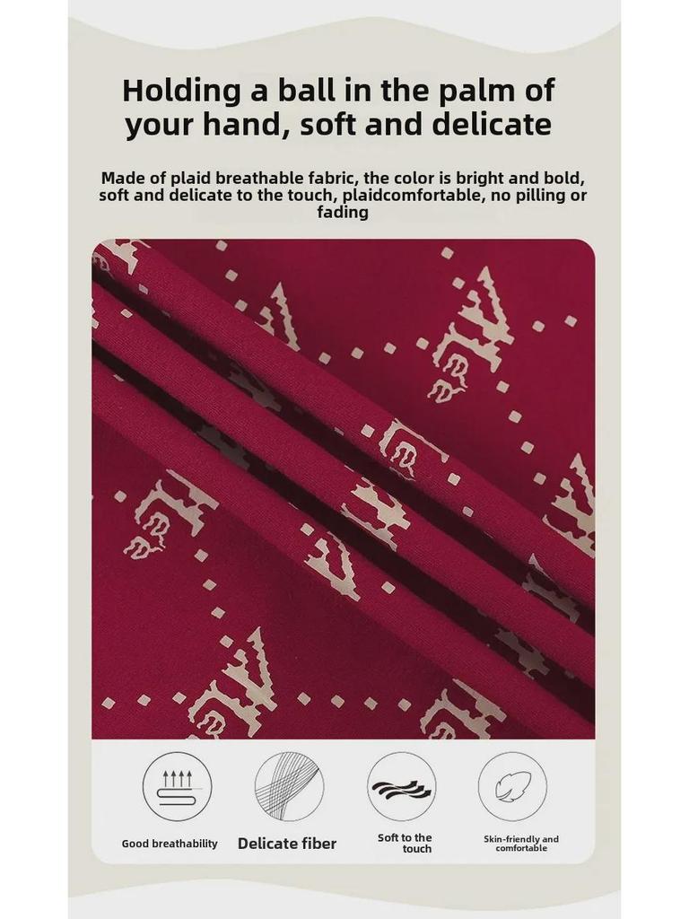 Podzimní 2023 Kontrastní barva Ležérní sportovní souprava pro ženy středního věku: Tištěná mikina a tepláky