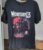 Wednesday 13 Shirt Size Medium Slipknot ,Murderdolls Unisex T-Shirt