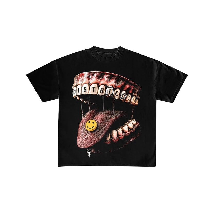 District Grin Smiley Teeth Graphic Tee XL