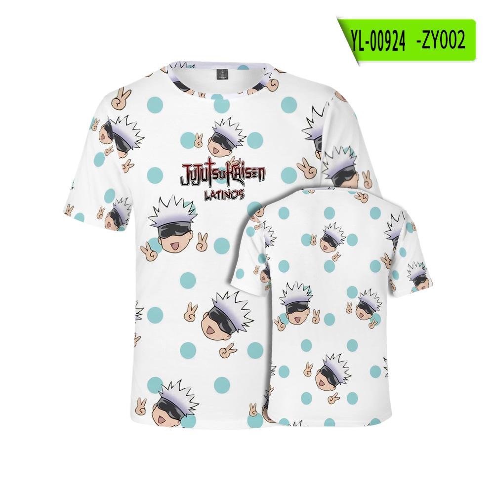 Jujutsu Kaisen Ryomen Sukuna Hip Hop Men Streetwear Vintage  T-Shirt Anime Graphic Harajuku Casual Short Sleeve Loose Vintage Tops