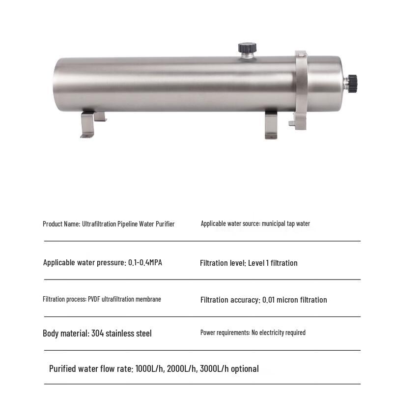 LISM Stainless Steel Ultrafiltration Water Purifier