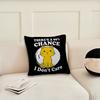 I Probably Don't Care About The cushion cover Pillow Cover Decoration Room Home Sofa living Office Car Nordic Simplicity