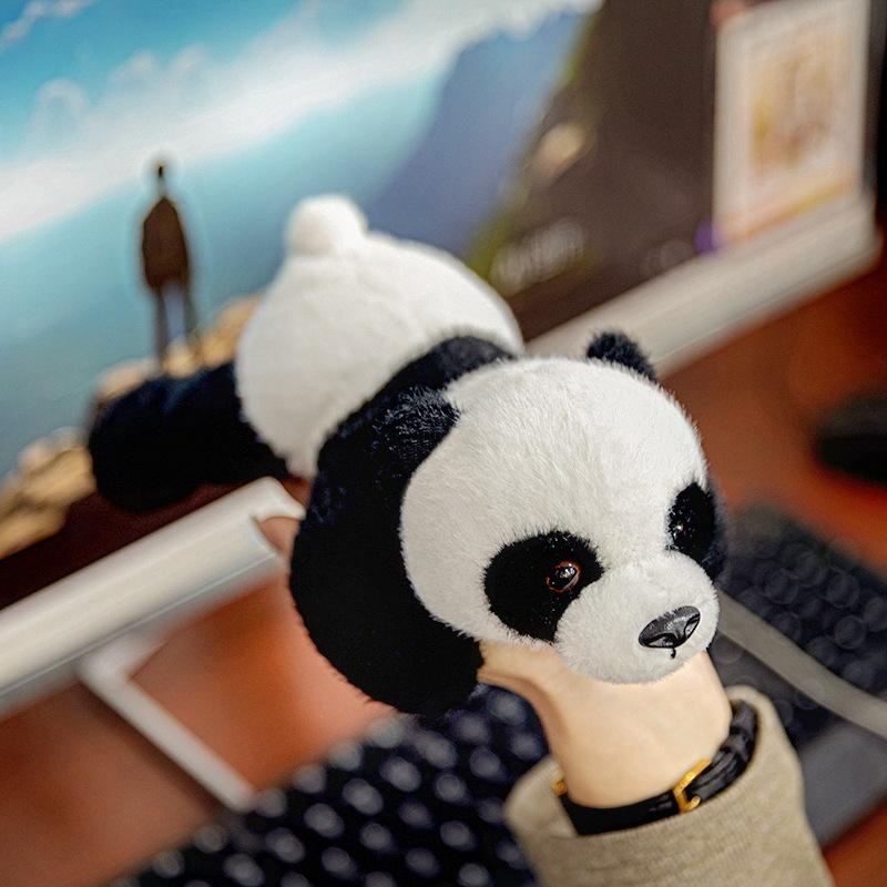 Panda Palm Baby Cute Pet Zoo Plush Toys Girls Backpack Puppy Pendant Event Penguin Gift
