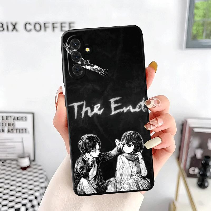 A-Attack On T-Titan Mikasa Soft Phone Case for Samsung A17 A37 A57 A16 A26 A36 A56 A15 A25 A35 A55 A14 A24 A34 A54 A13 A23 A33 A