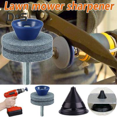 Ostrzałka do ostrzy kosiarki z wyważarką Ostrzałki do ostrzy obrotowych odporne na zużycie Ostrzałka do tępych ostrzy kosiarki do każdej wiertarki ręcznej