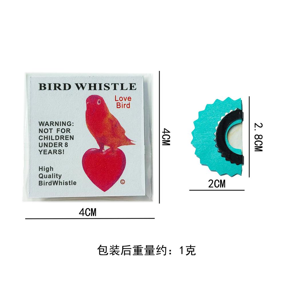 Novelty Bird Whistle Toy, Realistic Bird Call Sound Whistle, Portable Mouth Imitation Bird Voice Prop