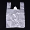 100Pcs Design Plastic T-Shirt Retail Shopping Supermarket Bags Handles Packaging,