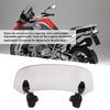 Extensie parbriz motociclete Măriți parbriz Deflector de aer reglabil, ploaie, adăugare