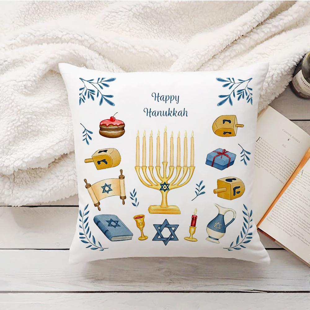 Bedroom Office Seat Pillow Cover Holiday Party Home Cushion  Living Room Sofa   Decoration