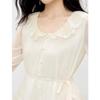 Embroidered Lace A-line Dress