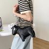 Small Bag Female Doll Pony Cross-body Bag for Small-sized Phones Small Square Bag