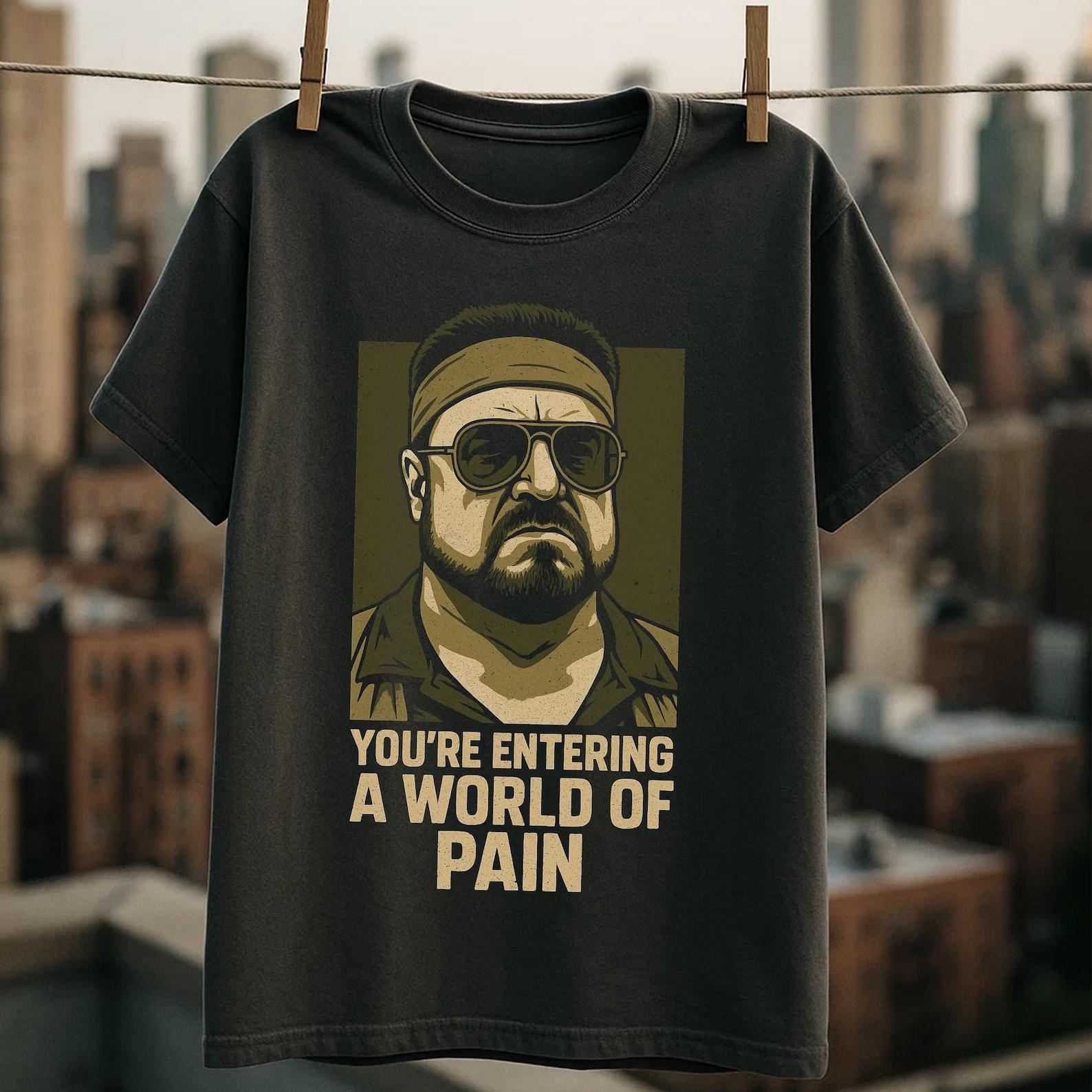 Walter Sobchak Shirt | The Big Lebowski, World of Pain Tee M