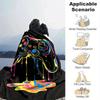 1pc Game Controller Printing Lightweight Flannel Blanket, Comfortable and Warm Blanket, for Camping Sofa Bed and Couch Office, in All Seasons