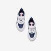 Anta Kids Synthetic Leather Fashion Versatile Lightweight Shock Absorbing Low Top Running Shoes Kids Sneakers Blue White Red A22449977N-2