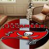 Tampa Bay Buccaneers Logo Round Mat, Anti-slip Circle Carpet Chair Rug For livingroom,Bedroom, Doormat Home Decor Gift Christmas Gifts