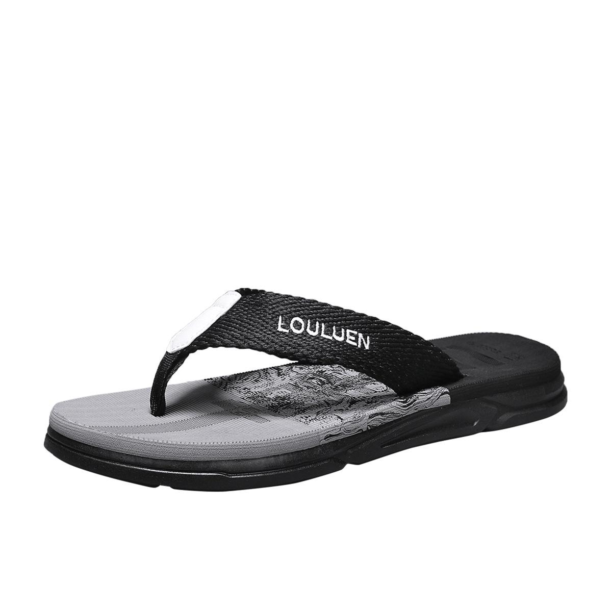 

Slippers men s casual foot-pinching flip-flops men s new summer non-slip wear-resistant cool slippers trendy beach shoes 39