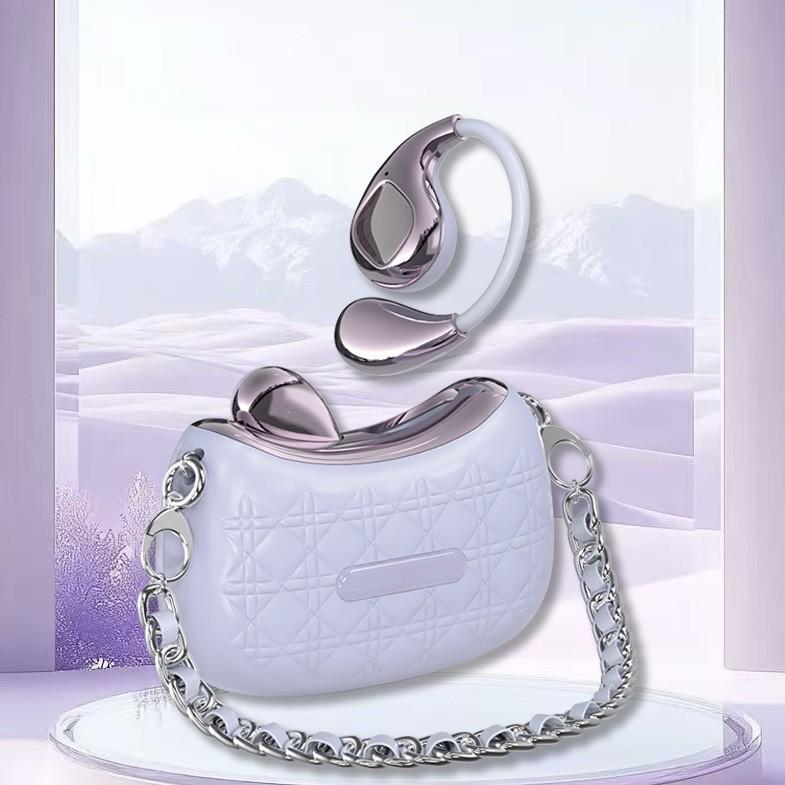 

YX46 Over-Ear Bluetooth Headphones with In-Ear HD Sound & OWS Little Fragrance Bag AI Version фіолетовий