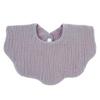 Baby Cotton Gauze Bibs With Printed Patterns And Wavy Edges Soft Absorbent Drool Burp Cloths For Infants And Toddlers