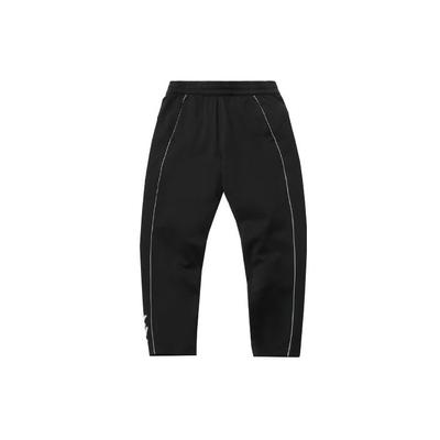 Li Ning Badfive Basketball Series Straight Leg Sports Pants Women Pants Black AKLR158-1