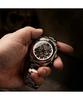 AVI-8 Hawker Hunter Atlas Dual Time Chronograph Raven Black Dial Quartz AV-4100-11 herreklokke