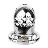 Stainless Steel CB Lock Metal Chastity Lock Male Penis Cage Chastity Gay Sex Toys Cock Ring Urethral Chastity BDSM