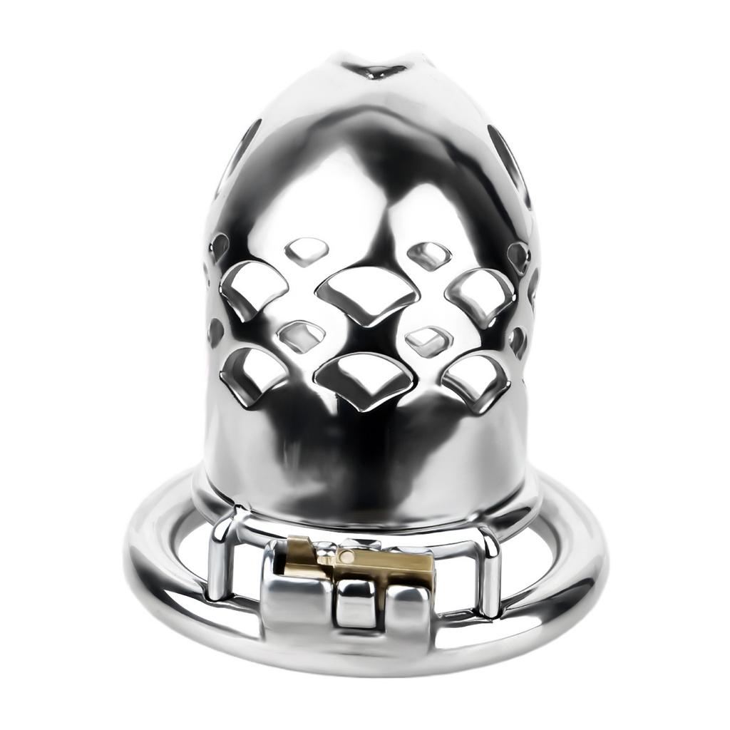 Stainless Steel CB Lock Metal Chastity Lock Male Penis Cage Chastity Gay Sex Toys Cock Ring Urethral Chastity BDSM