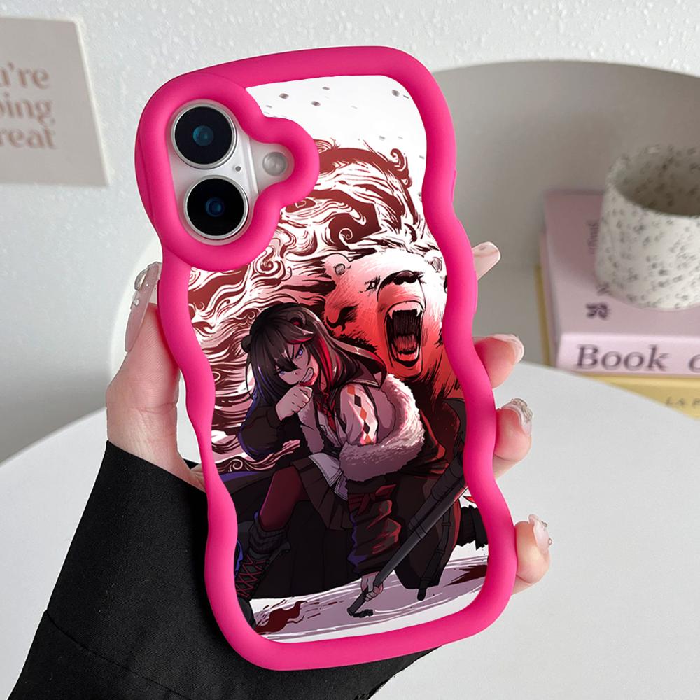 

Arknights Zima Wavy Edge TPU Mobile Phone Case for iPhone 17 16 15 14 13 12 11 Air Pro Max Plus Colorful Cover iPhone 15 Pro Max