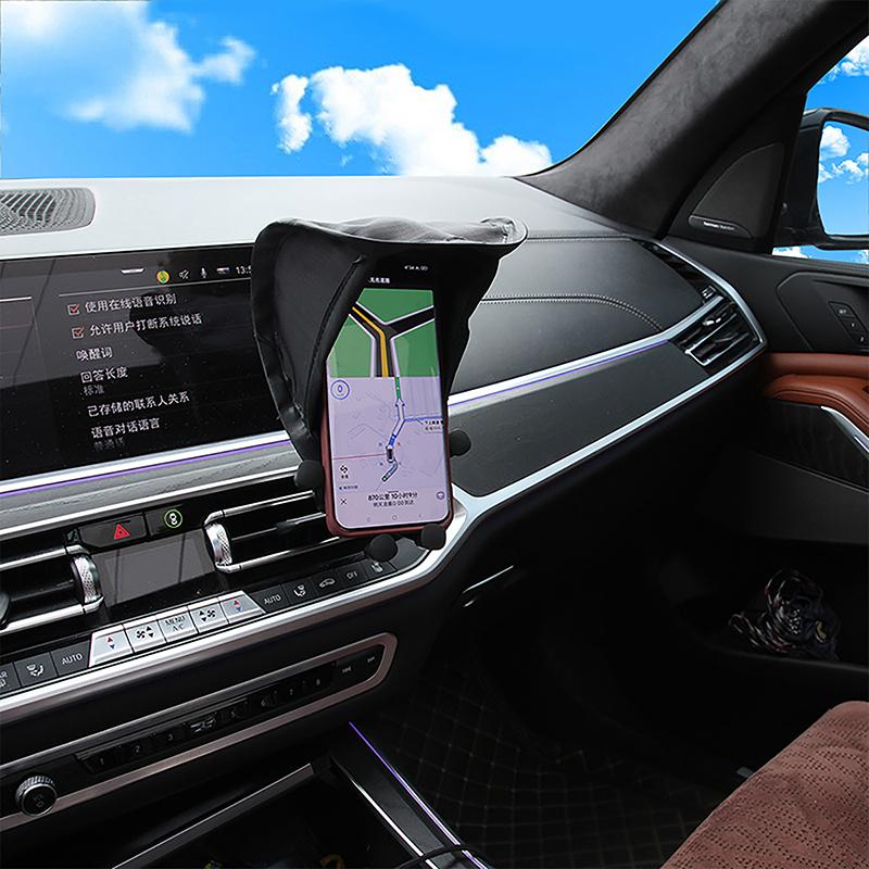 Sombrilla para Teléfono Móvil Parasol Para Soporte de Teléfono Móvil Protector Solar Para Motocicleta Bicicleta