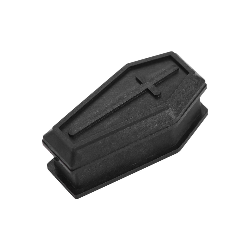 With Lids Halloween Coffin Box Removable Mini Black Cross Coffin Halloween Coffin Model  Halloween