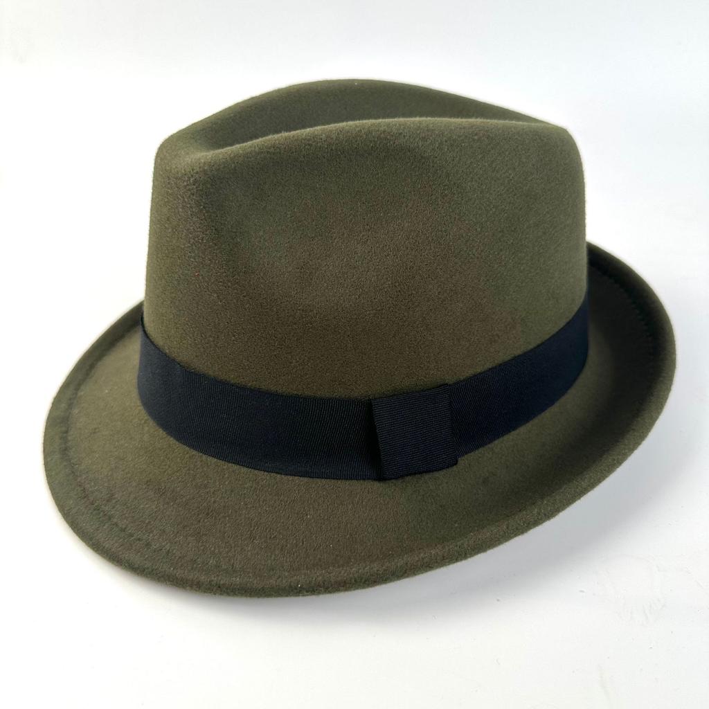Hat New Flanged Top Hat Black Classic British Jazz Hat Ladies Wool Top Hat Felt Hat